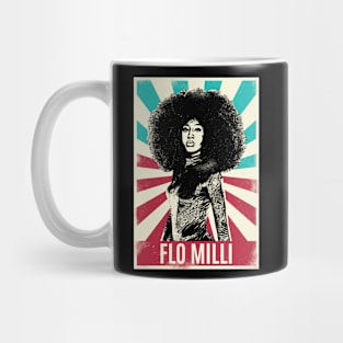 Vintage Retro Flo Milli Mug